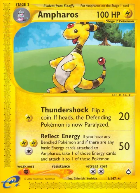 Ampharos [Thundershock | Reflect Energy]