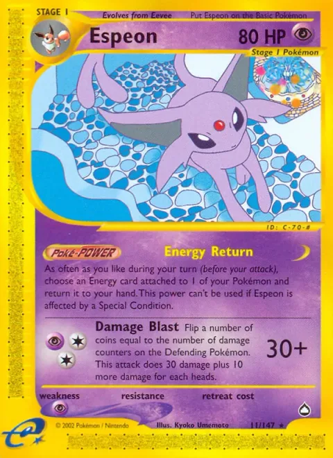 Espeon [Energy Return | Damage Blast]