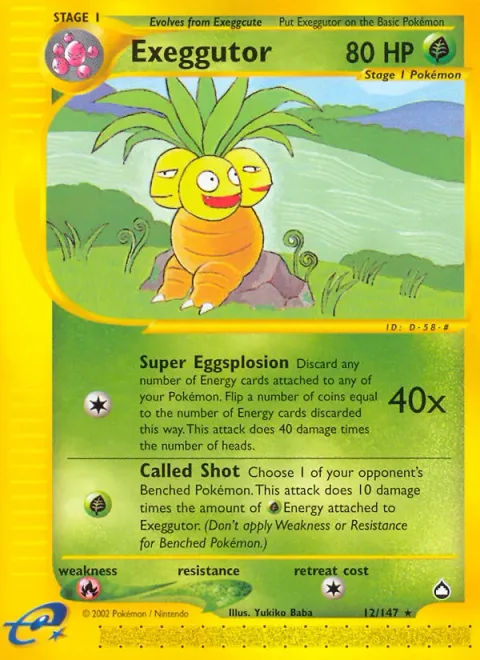 Exeggutor [Super Eggsplosion | Called Shot]