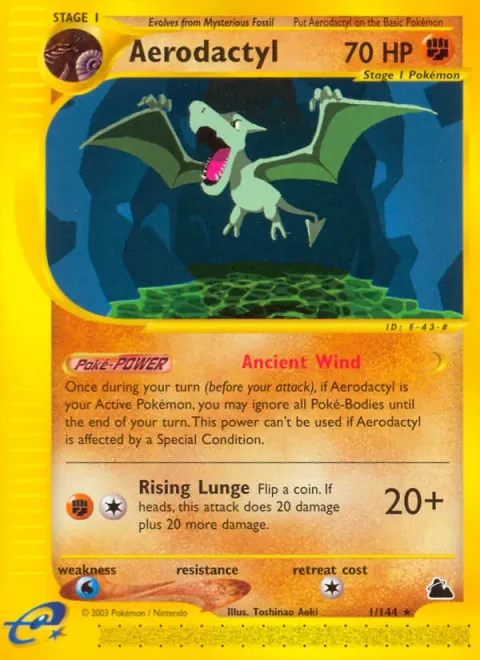 Aerodactyl [Ancient Wind | Rising Lunge]