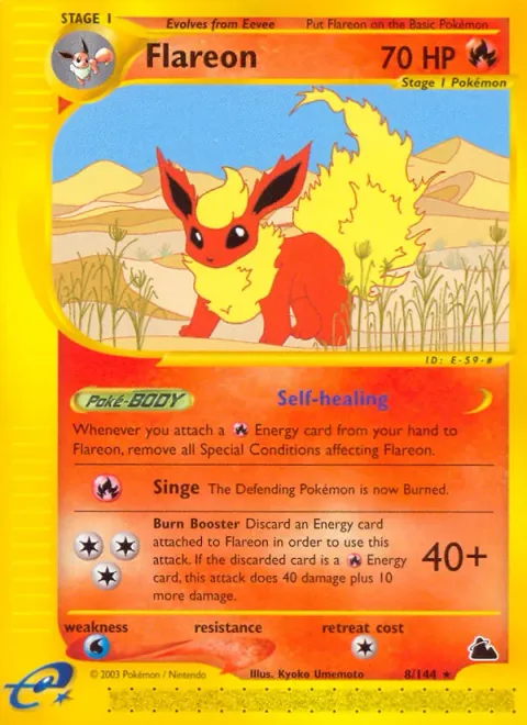 Flareon [Self-healing | Singe | Burn Booster]