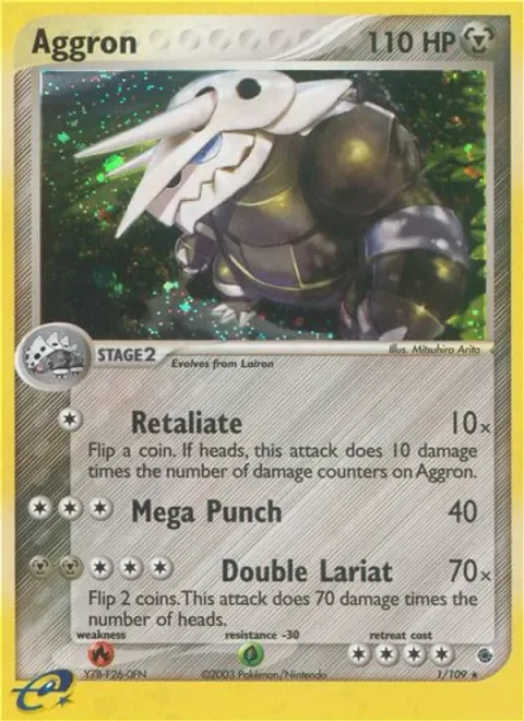 Aggron [Retaliate | Mega Punch]