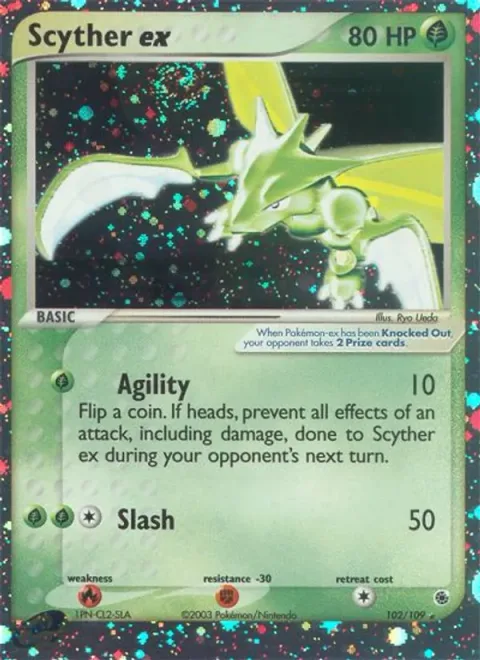 Scyther ex [Agility | Slash]