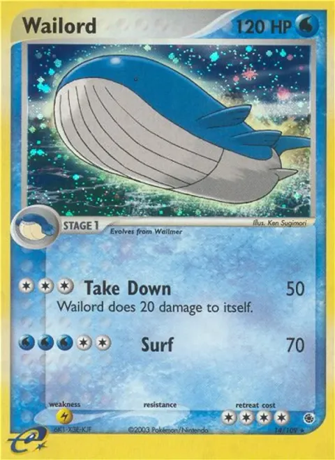 Wailord [Take Down | Surf]