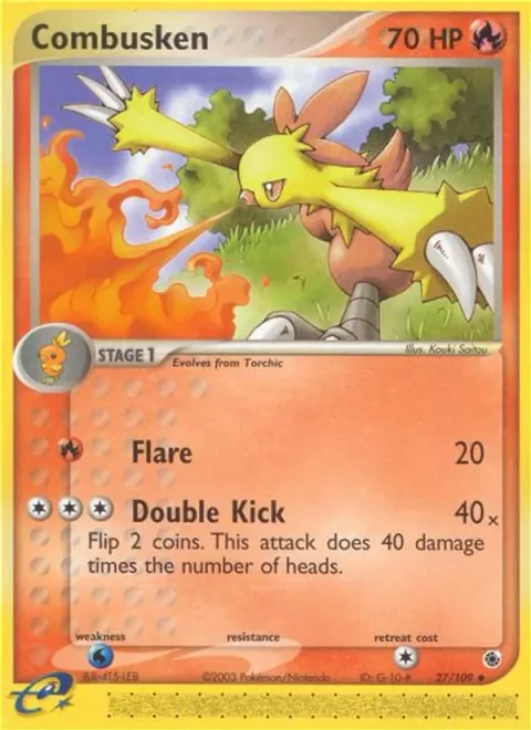 Combusken [Flare | Double Kick]