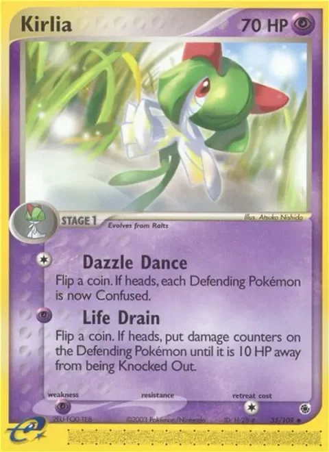 Kirlia [Dazzle Dance | Life Drain]