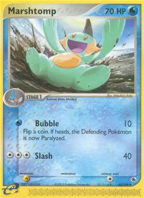 Marshtomp [Bubble | Slash]