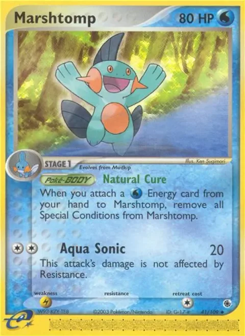 Marshtomp [Natural Cure | Aqua Sonic]
