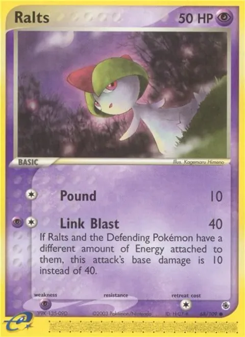 Ralts [Pound | Link Blast]
