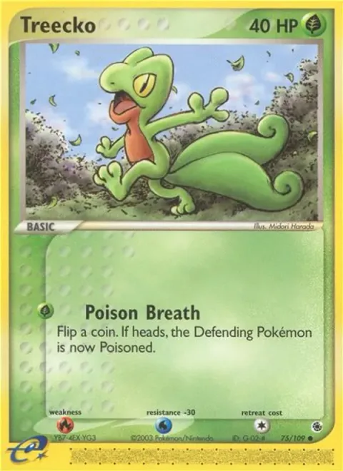 Treecko [Poison Breath]