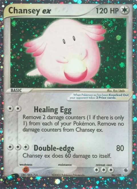 Chansey ex [Healing Egg | Double-edge]