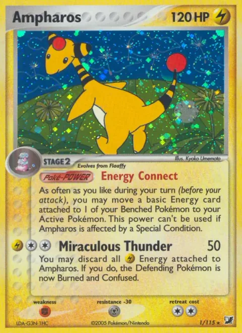 Ampharos [Energy Connect | Miraculous Thunder]