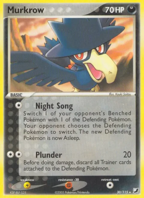 Murkrow [Night Song | Plunder]