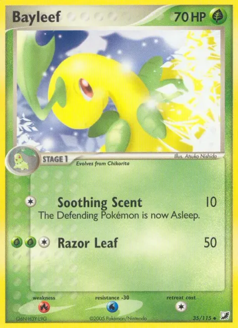 Bayleef [Soothing Scent | Razor Leaf]
