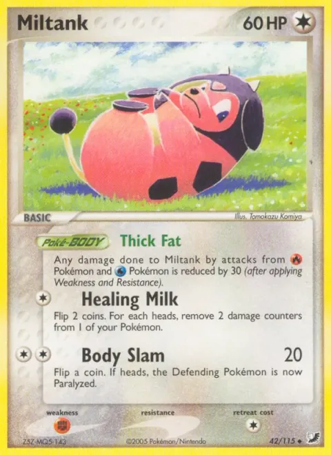 Miltank [Thick Fat | Healing Milk | Body Slam]