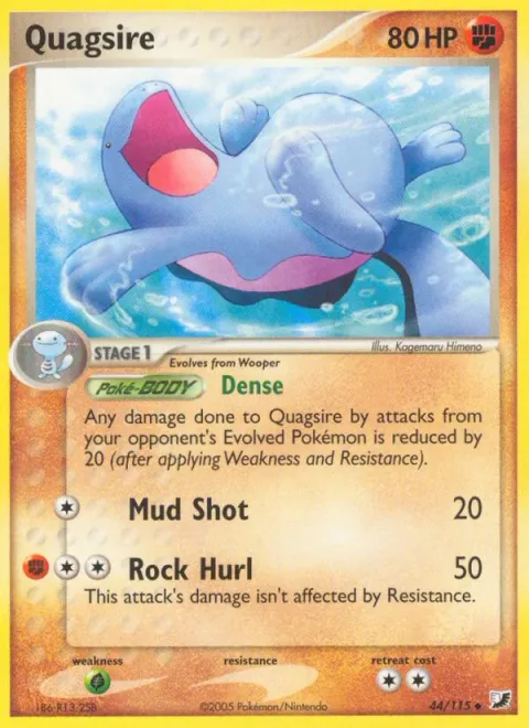 Quagsire [Dense | Mud Shot | Rock Hurl]
