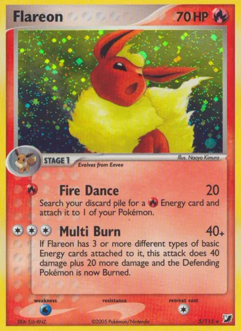 Flareon [Fire Dance | Multi Burn]