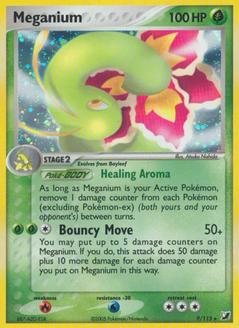 Meganium [Healing Aroma | Bouncy Move]