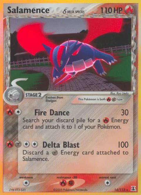 Salamence δ Delta Species [Fire Dance | Delta Blast]