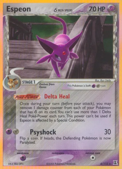 Espeon δ Delta Species [Delta Heal | Psyshock]