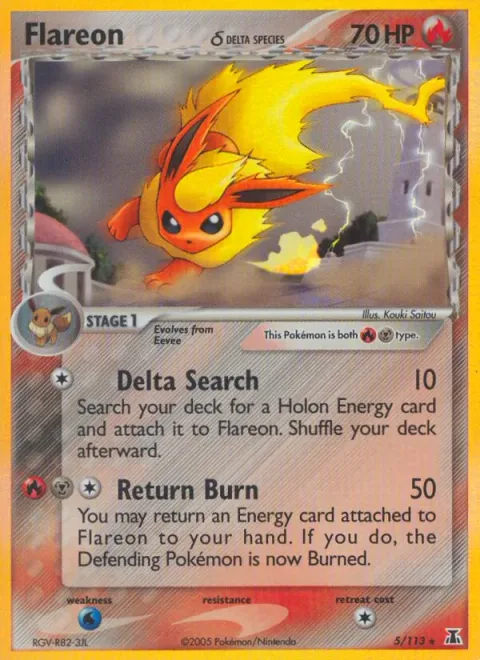 Flareon δ Delta Species [Delta Search | Return Burn]