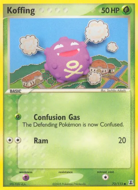 Koffing [Confusion Gas | Ram]