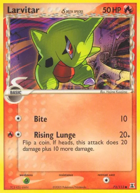 Larvitar δ Delta Species [Bite | Rising Lunge]