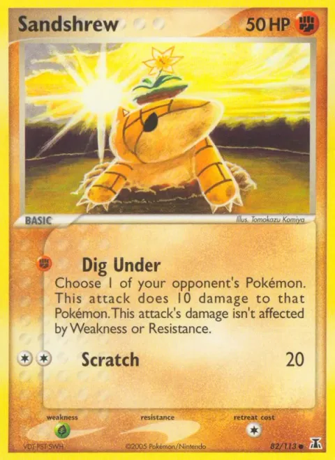 Sandshrew [Dig Under | Scratch]