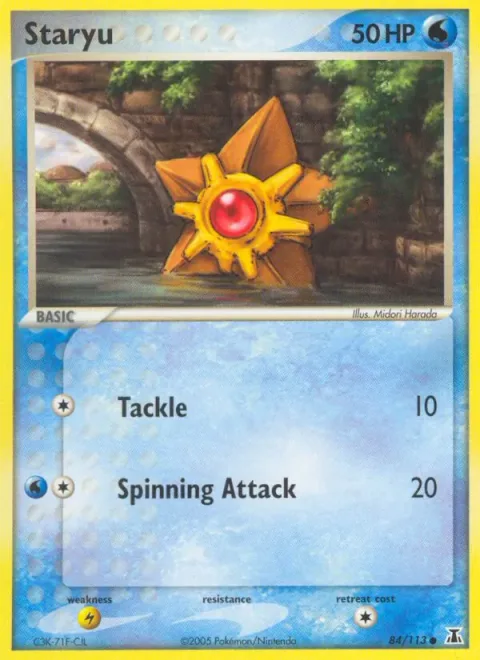 Staryu [Tackle | Spinning Attack]