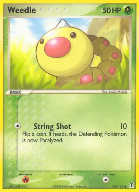 Weedle [String Shot | DS]