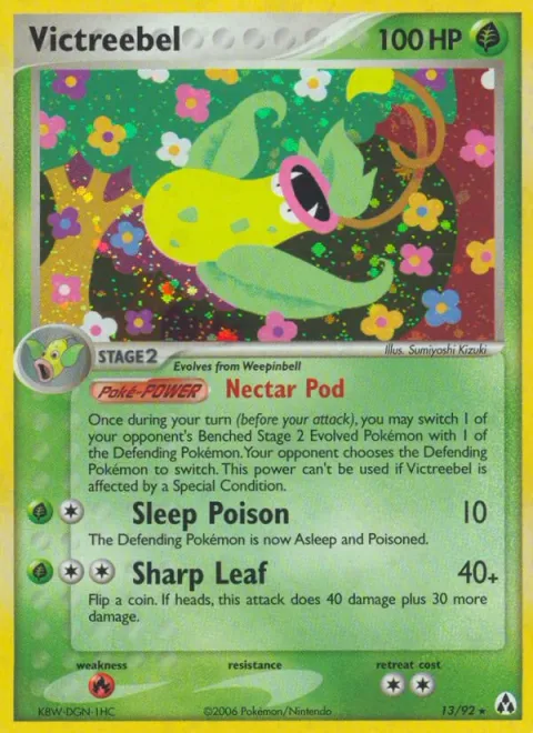 Victreebel [Nectar Pod | Sleep Poison | Sharp Leaf]