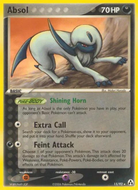 Absol [Shining Horn | Extra Call | Feint Attack]