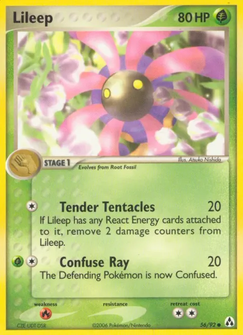 Lileep [Tender Tentacles | Confuse Ray]
