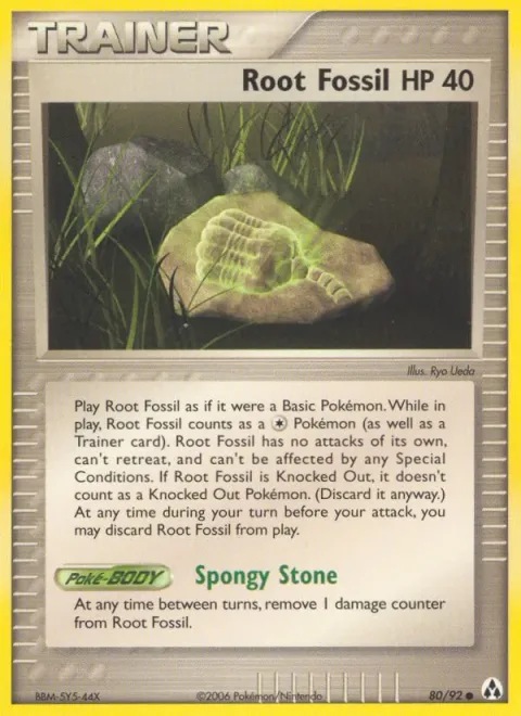 Root Fossil [Spongy Stone]
