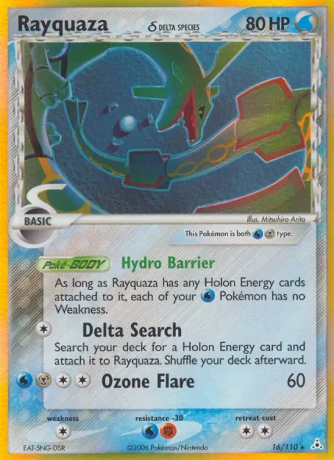 Rayquaza δ Delta Species [Hydro Barrier | Delta Search | Ozone Flare]