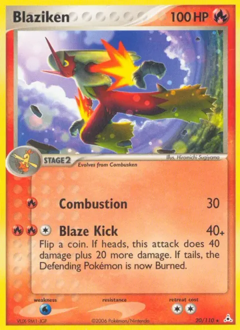 Blaziken [Combustion | Blaze Kick]