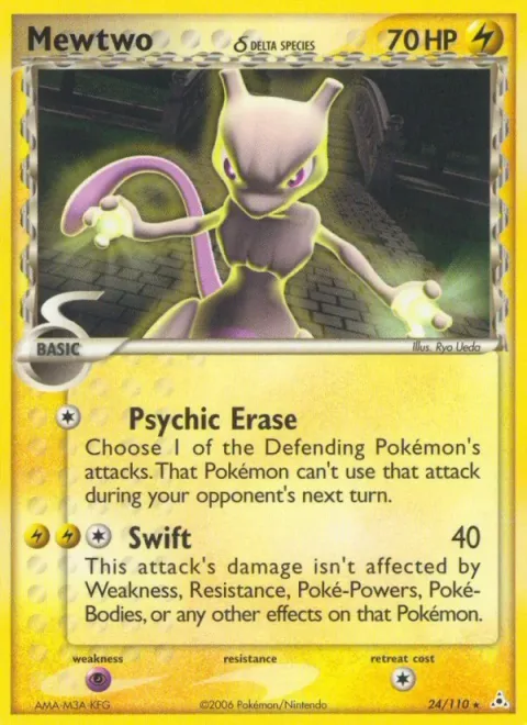 Mewtwo δ Delta Species [Psychic Erase | Swift]