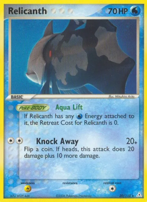 Relicanth [Aqua Lift | Knock Away]
