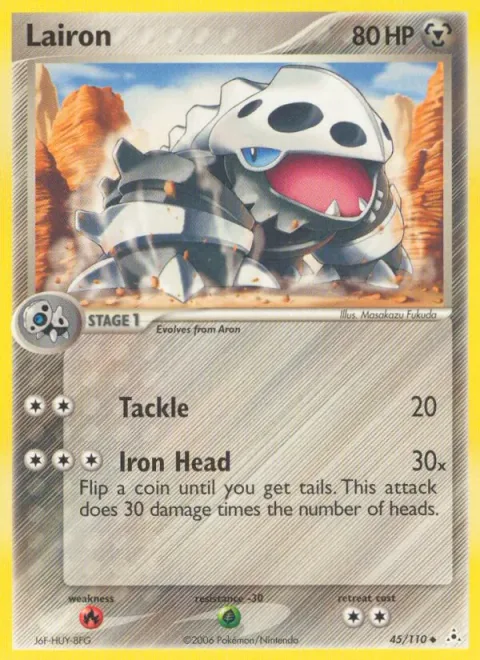 Lairon [Tackle | Iron Head]