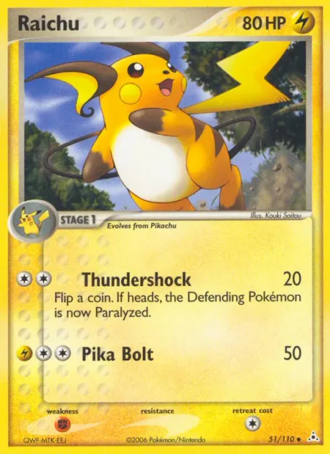 Raichu [Thundershock | Pika Bolt]