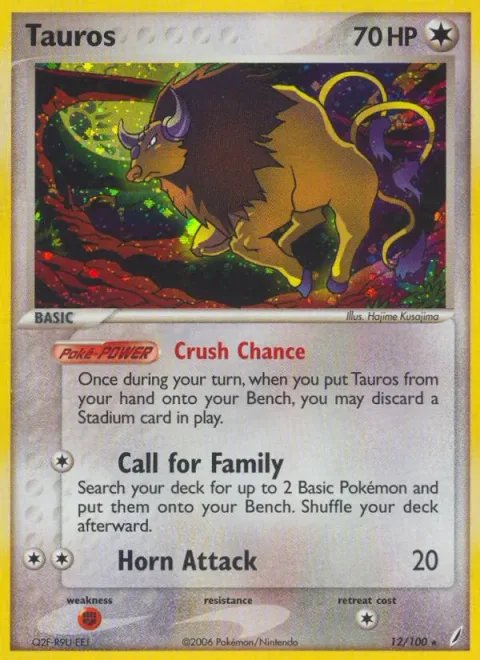 Tauros [Crush Chance | Call for Family | Horn Attack]