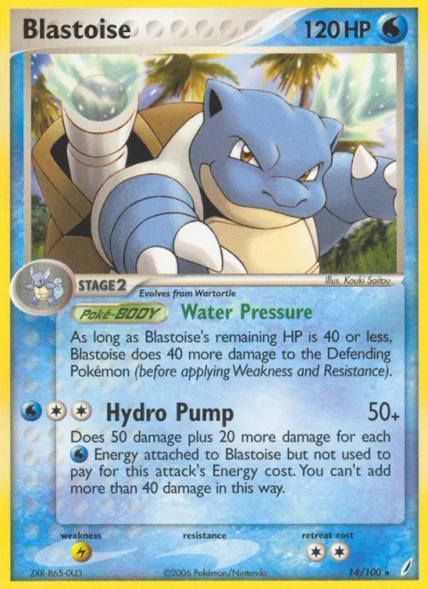 Blastoise [Water Pressure | Hydro Pump]