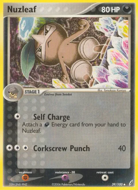 Nuzleaf [Self Charge | Corkscrew Punch]