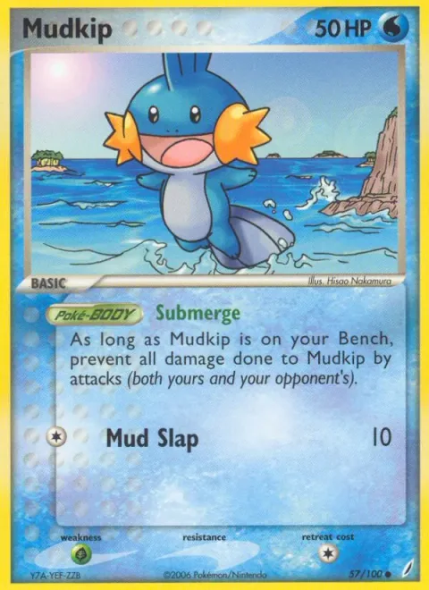 Mudkip [Submerge | Mud Slap]