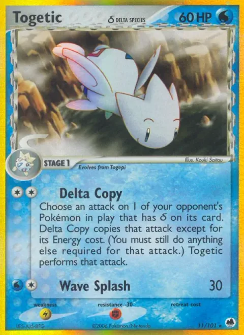 Togetic δ Delta Species [Delta Copy | Wave Splash]