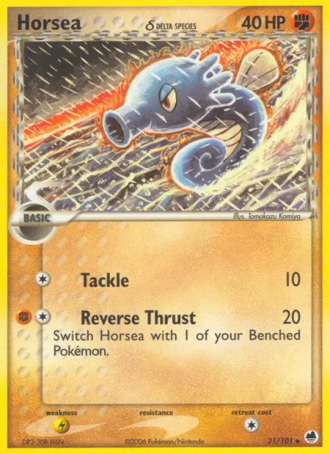 Horsea δ Delta Species [Tackle | Reverse Thrust]