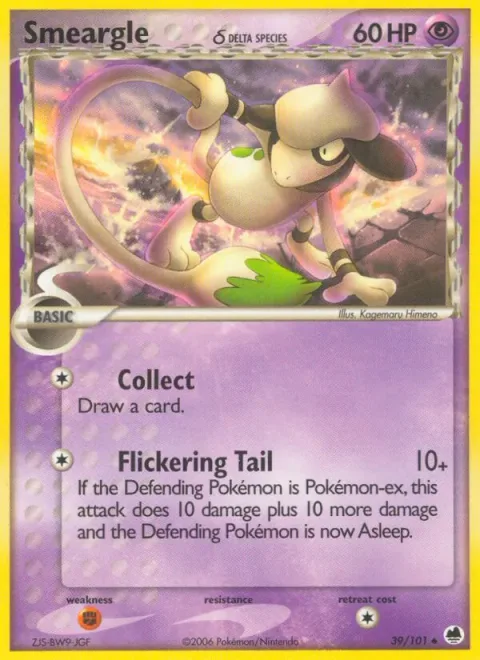 Smeargle δ Delta Species [Collect | Flickering Tail]