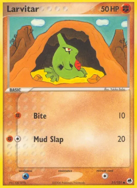 Larvitar [Bite | Mud Slap]