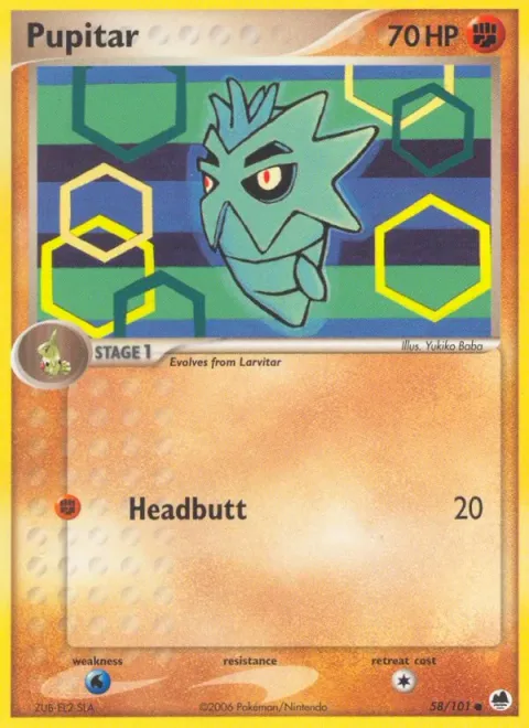 Pupitar [Headbutt]