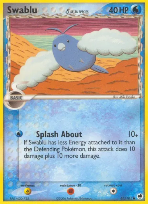 Swablu δ Delta Species [Splash About]